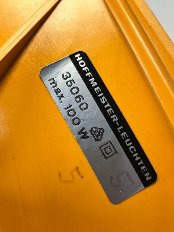 Image 1 of Lampade da parete vintage Hoffmeister Space Age, Germania 1970