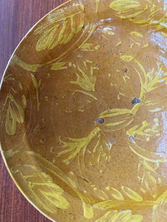 Image 1 of Vintage handmade terracotta bowl – Mediterranean centerpiece