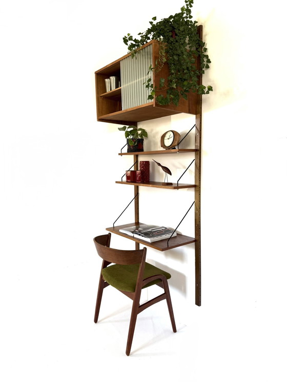 Image 1 of Vintage Modulair Deens Wandsysteem ‘60