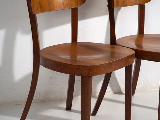 Retro style bentwood chairs (c.1950). Set of 2 pieces #3 – Dining chairs (photo 17 of 40)