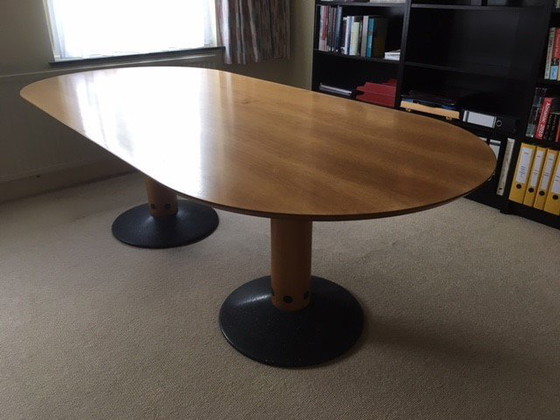 Image 1 of Arco Diabolo Wooden Design Table