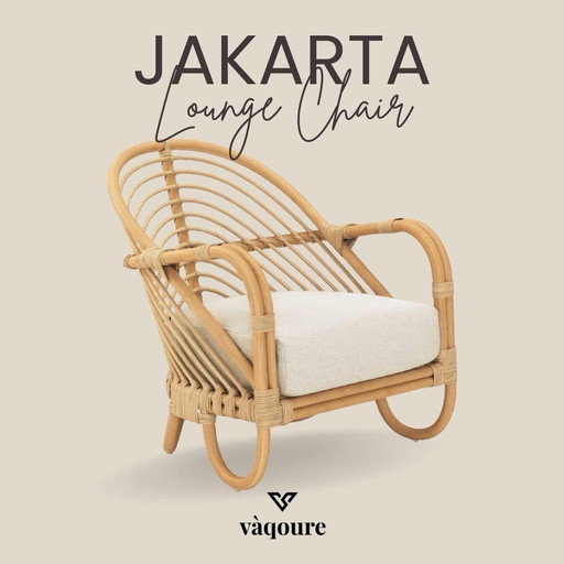 Luxury Rattan Lounge Chair