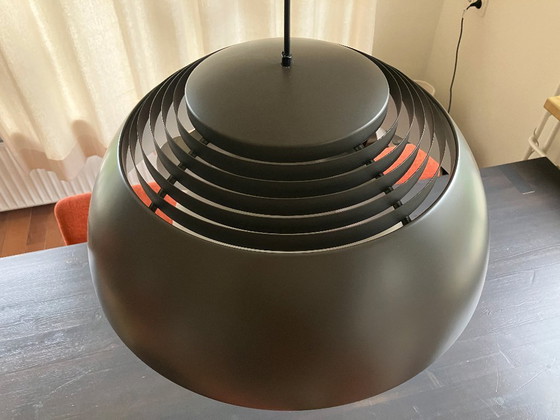 Image 1 of AJ Royal pendant lamp (dark brown) design Arne Jacobsen brand Louis Poulsen
