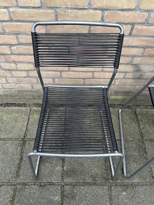 4 Vintage Ikea Melker Spaghetti Chairs Lisa Norinder