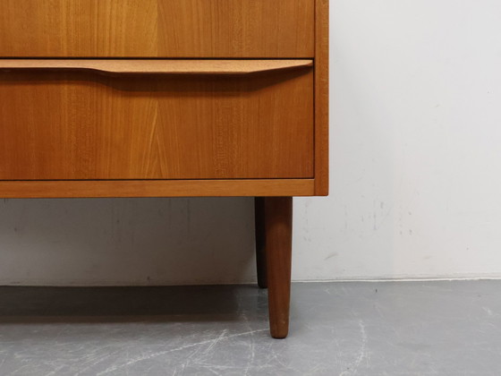 Image 1 of Deense ladekast Teak 3 lades vintage 