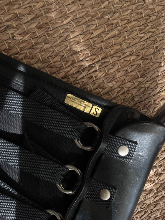 Image 1 of 3er-Set | Hans Eichenberger HE1106 Lounge-Sessel + HE1104 Hocker | Strassle | Schweizer Design aus den 1970er Jahren