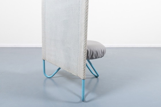 Image 1 of 1980’s Rare Italian design high back chair from Bonaldo