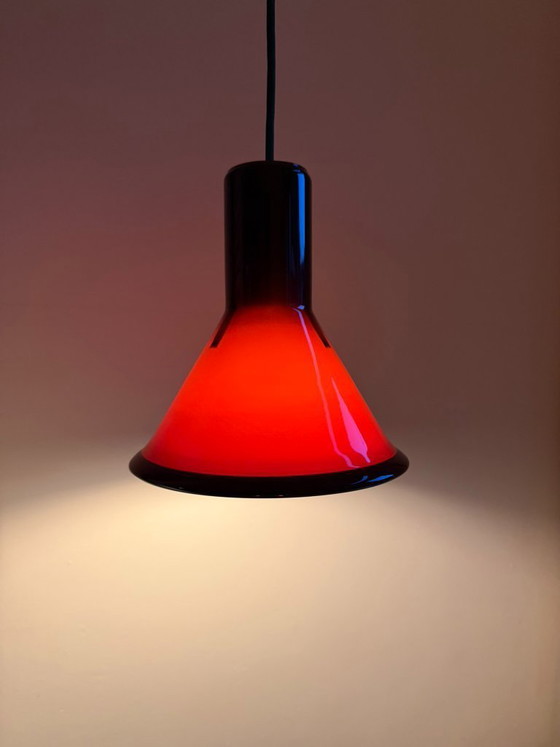 Image 1 of Vintage Holmegaard P&T Pendel - Michael Bang - Lampe design danoise