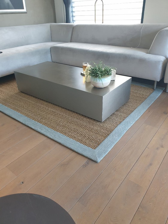 Image 1 of stainless steel coffee table