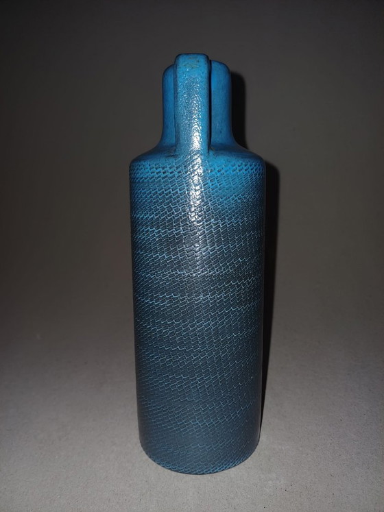 Skandinavische Keramikvase von Ingrid Atterberg, Upsala Ekeby, Serie „Bris“, 20 cm – Vasen, Ceramic (photo 8 of 12)