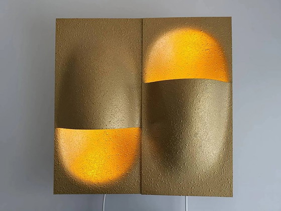 Bertrand Balas (Frankreich) Modell: Balance 1967, Raak, Wandleuchten, Bronze, Braun, Bauhaus (Foto 11 von 11)