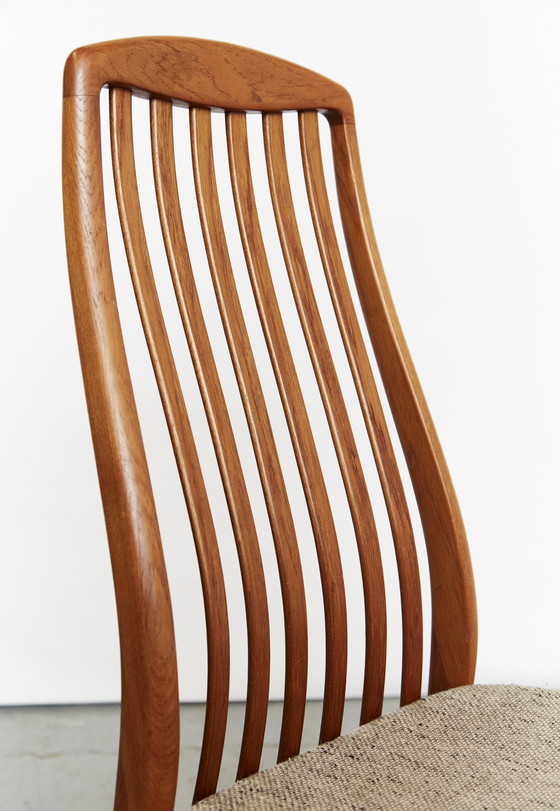 Image 1 of Mid Century Esszimmerstühle von Schou Andersen, Sechser-Set