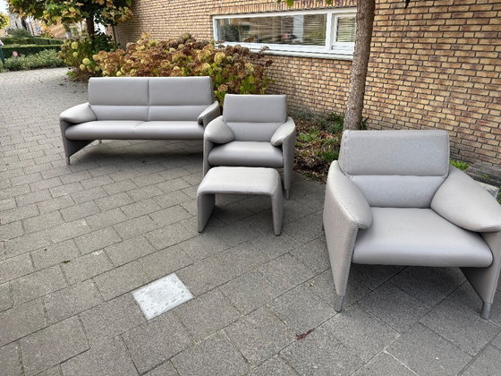 Image 1 of Leolux Felizia 2.5-zits + 2x Poltrona + POUF