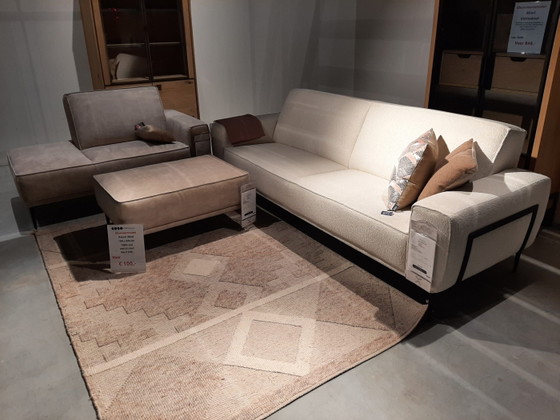 Puglia 3.5-zitso incl. stool & divan – XOOON, 3-5 seaters, Plastic, Textile (photo 6 of 6)