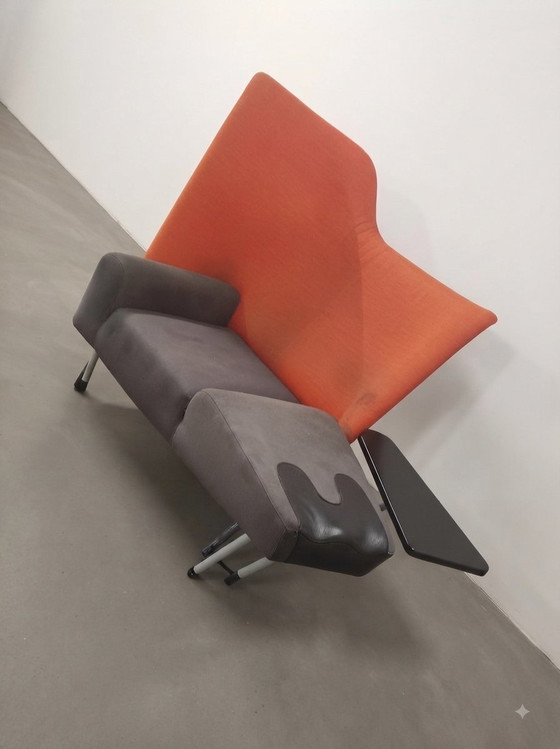 Torse modèle Cassina, design Paolo Deganello – Fauteuils, Leather, Metal (photo 3 of 7)