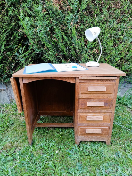 Bureau en chêne massif ancien