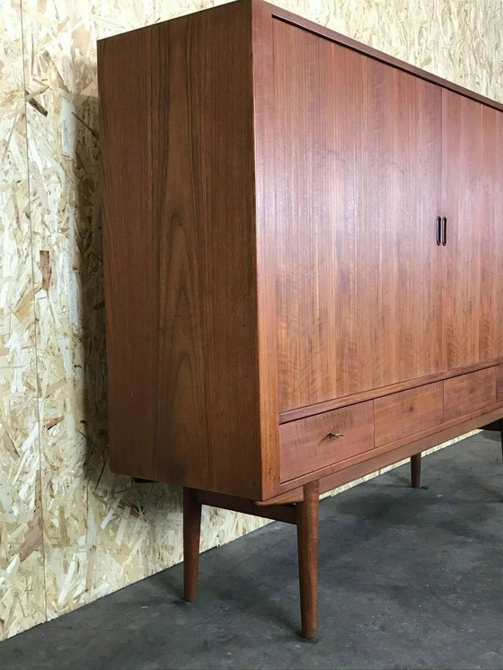Image 1 of 60s 70s Sideboard Highboard Teak Arne Vodder Sibast Model 54 Design 60s