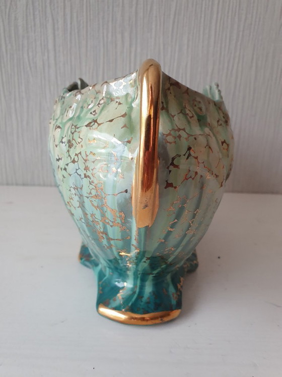 Image 1 of Jardinera Art Deco Faïenceries de Thulin – modelo 2071 – modelo de catálogo – ca. 1935