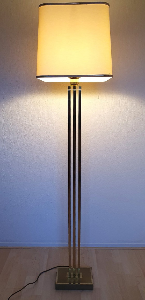 Image 1 of Lampada da terra vintage Lustrerie Deknudt Regency