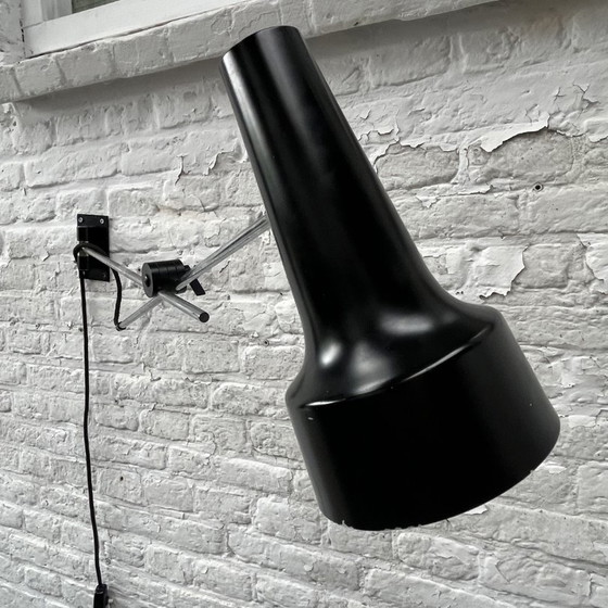 Image 1 of Angling lamp / wall lamp black steel