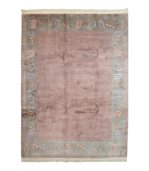 Origineel Modern Designer Hooglandwol Tapijt Nepal 341 x 252 cm