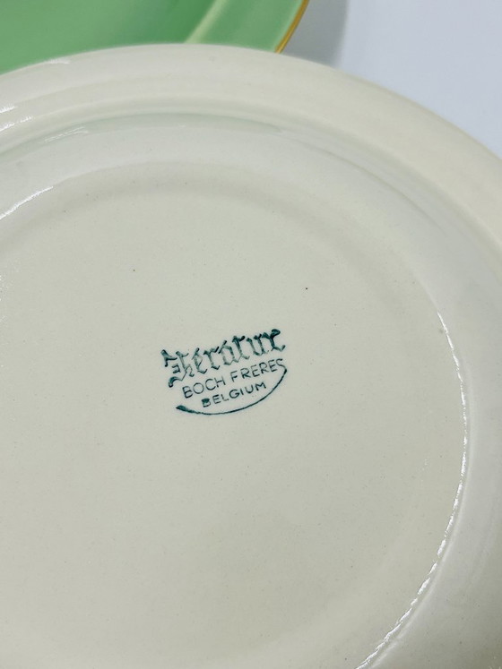 Set di 6 piatti fondi Keralux Boch – Boch Frères, Stoviglie, Ceramica (photo 7 of 9)