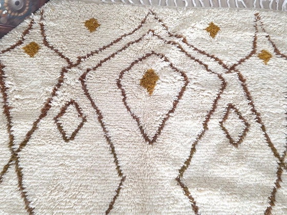 Image 1 of Beni ourain tapis berbère traditionnel taille 200/300 cm