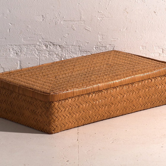 Set of two antique Japanese boxes in woven bamboo – Japan, circa 1950 – Decorative Objects (photo 4 of 40)