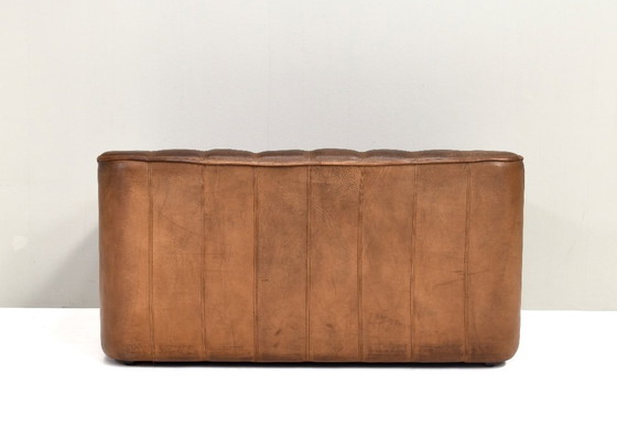 Image 1 of Canapé deux places De Sede DS44 en cuir de buffle - Suisse, années 1970