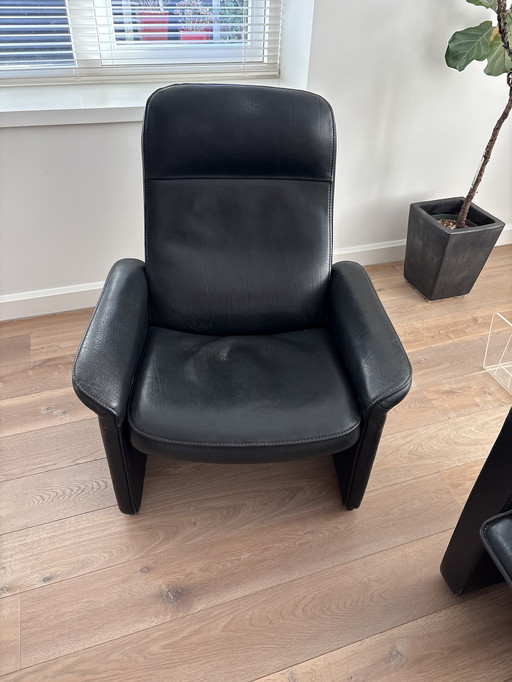 Zwart leren Relax  fauteuil leolux?