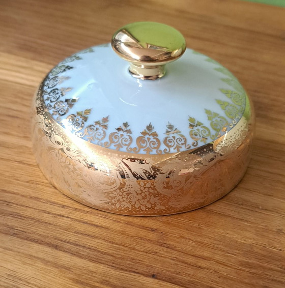 Bomboniera Limoges vintage, Oggetti decorativi, Oro, Porcellana, Dorato (foto 6 di 8)
