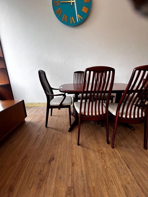Danish midcentury Skovby dynasty bing set