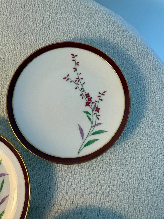 5 Assiettes à Dessert en Porcelaine Koransha Japon – Koransha Japan, Vaisselle (photo 6 of 7)