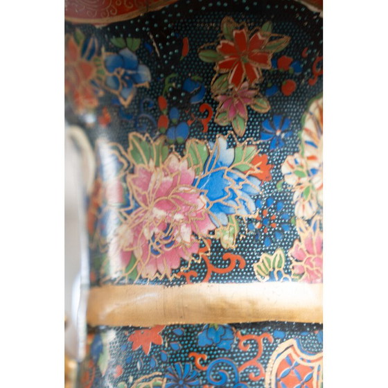 Image 1 of Vaso Satsuma dorato d'epoca, Cina