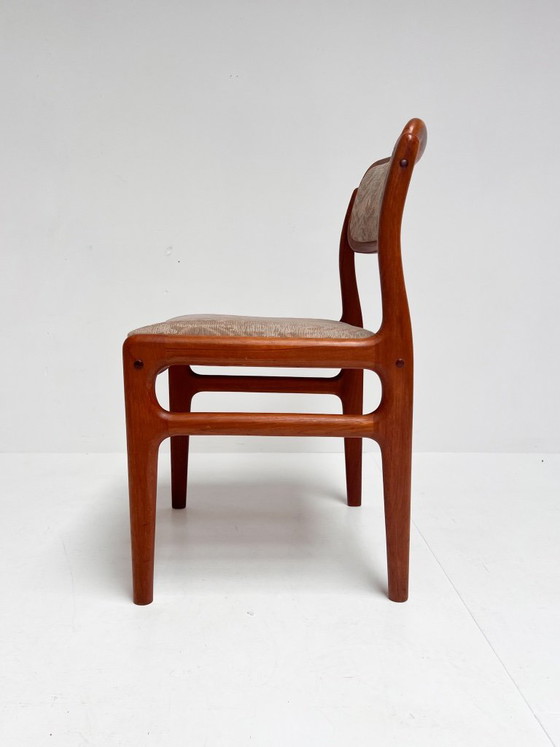Set of 6 Danish Design Chairs by Johannes Andersen for Uldum, 1960s – Dining chairs, Wood (photo 8 of 17)