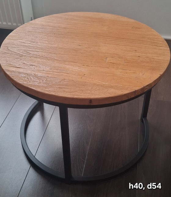 Image 1 of 3 teak tables