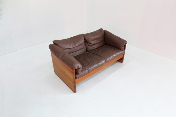 Image 1 of Vintage Mid Century sofa massief teak Mikael Laursen jaren 60