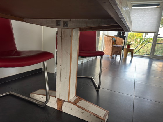 Piet Hein Eek Tavolo da mensa con panca 200x90 – Tavoli da pranzo, Legno (photo 3 of 5)