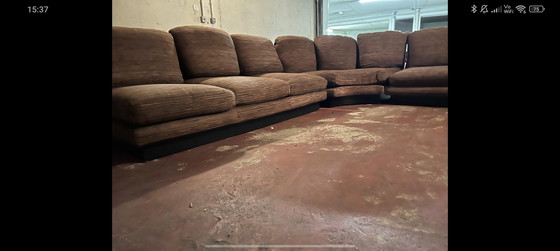 Image 1 of Canapé modulable 8 places par willy rizzo. modèle super c