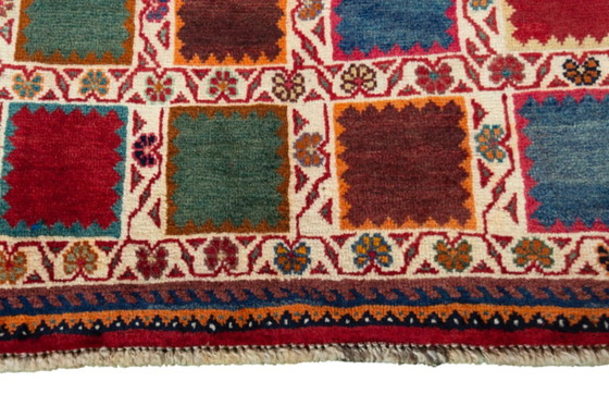 Image 1 of Handgeknoopt Gabbeh nomadisch tapijt Shiraz - 243 x 81 cm | Wol, Kleurrijke natuurlijke kleuren