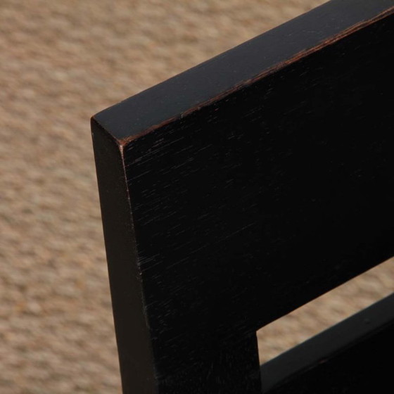 Image 1 of Juego de 4 sillas Archipel de cuero, diseñadas por Christian Liaigre en 1994.