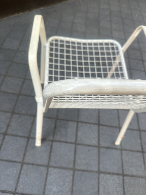 Image 1 of 4 Vintage wire garden chairs