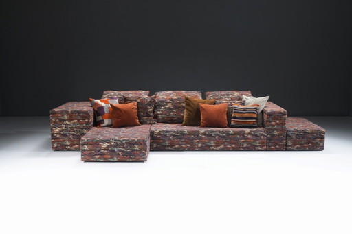 Seltenes Designersofa „Nap“ von Missoni Home (Mah Jong), Italien. Auslaufmodell.