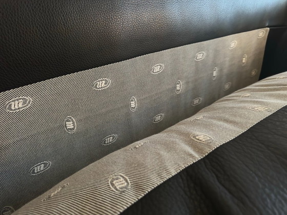 Image 1 of Divani Molinari 3 posti neri (2 pezzi)