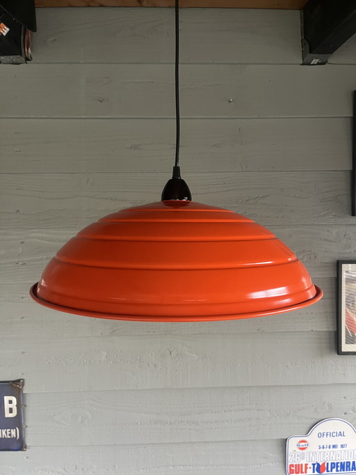 Grote vintage space age hanglamp 