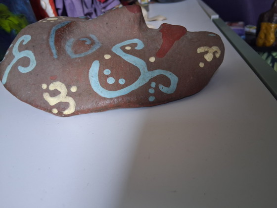 Image 1 of Death mask,ceramic