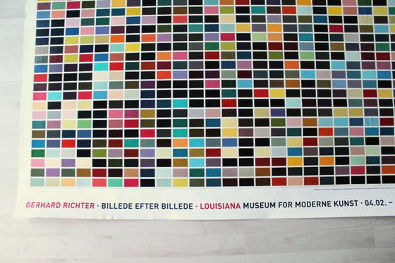 Image 1 of Gerhard RICHTER "1025 kleuren" 1974/2005 - grote museumposter (124 x 124 cm)