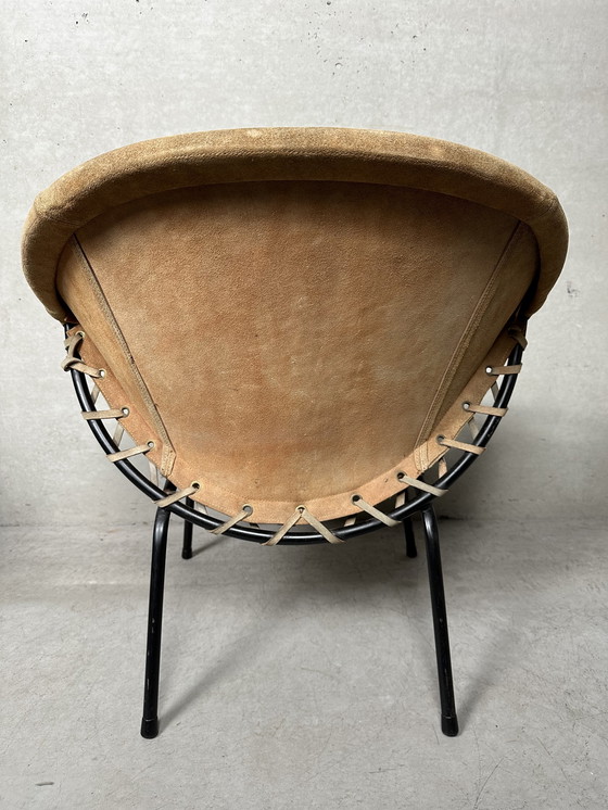 Image 1 of 2x Vintage Ballonstoelen - Lusch Erzeugnis - 1960’s