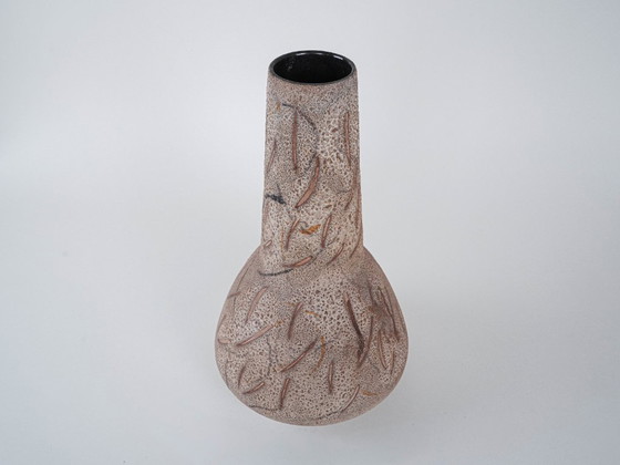 Image 1 of Keramikvase im Boho-Stil, deutsches Design, 1960er Jahre, hergestellt in Deutschland