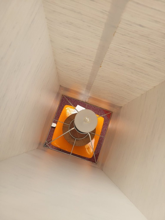 Image 1 of Cari Zalonni lamp Facette standing vintage 70's